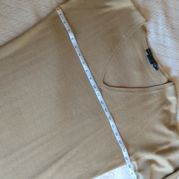 Ralph Lauren Camel Sweater Dress - Picture 8 of 13